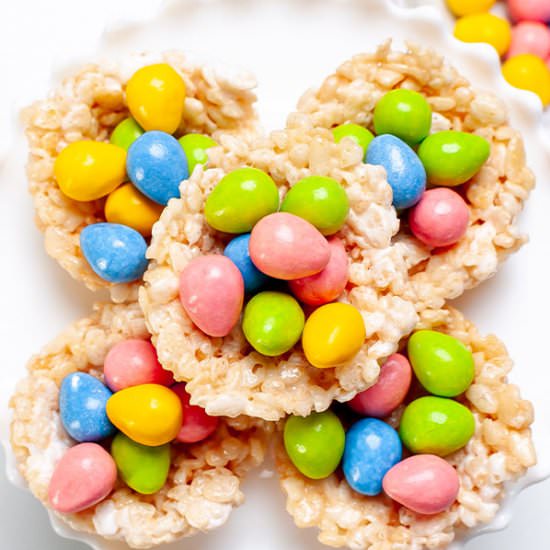 Rice Krispie Nests