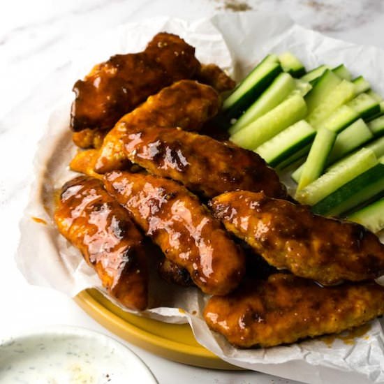 Buffalo keto chicken tenders
