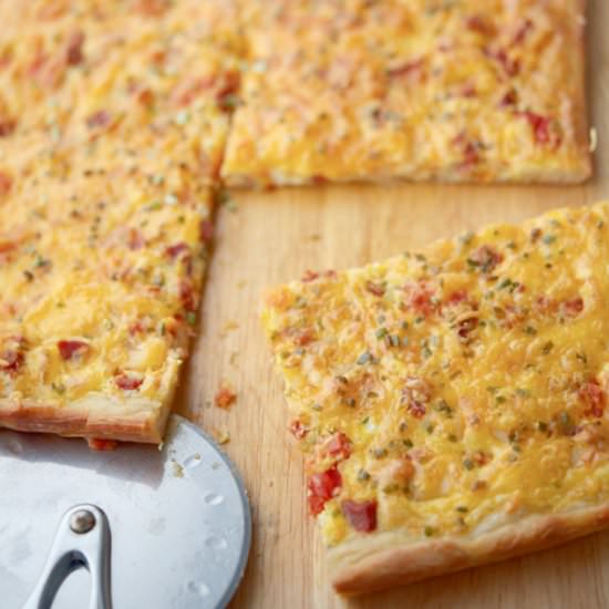 Portuguese Breakfast Pizza