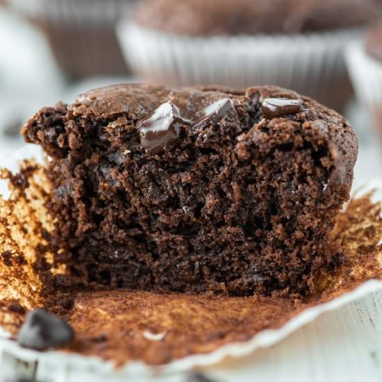Triple Chocolate Muffins