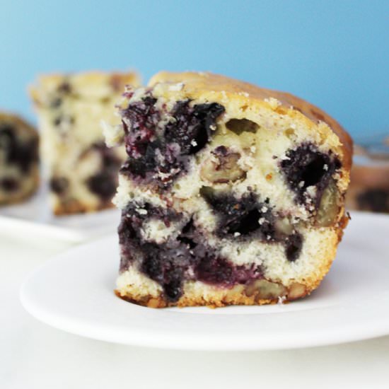Giant Blueberry Muffin Cake