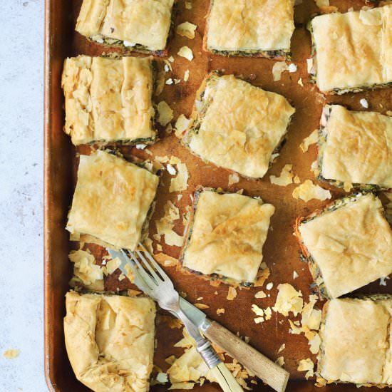 Authentic Greek Spanakopita