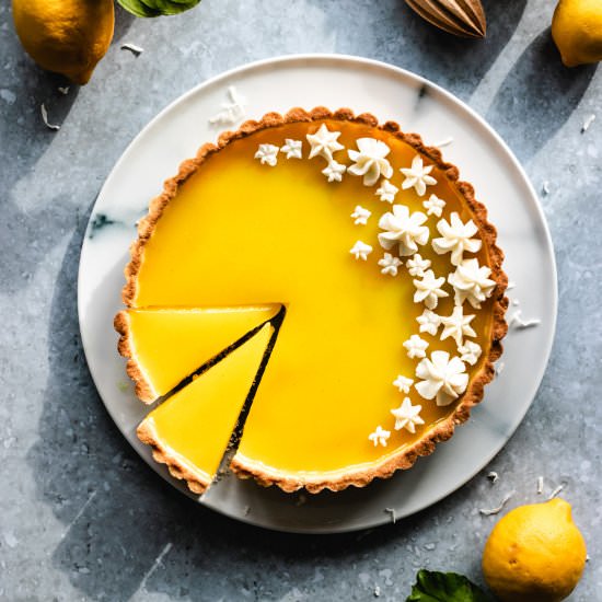 LEMON TART (VEGAN AND GLUTEN-FREE)