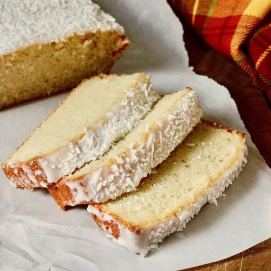 Vegan Coconut Loaf Cake