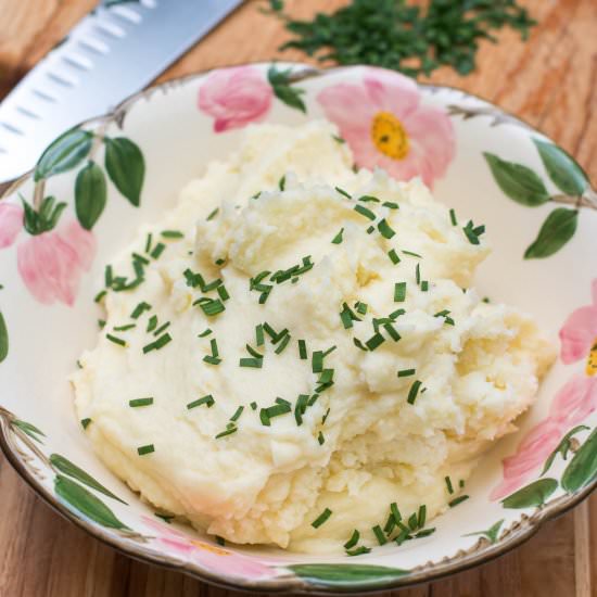 Easy Potato Ricer Mashed Potatoes