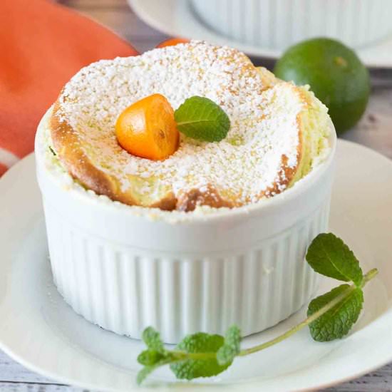 Key Lime Soufflé