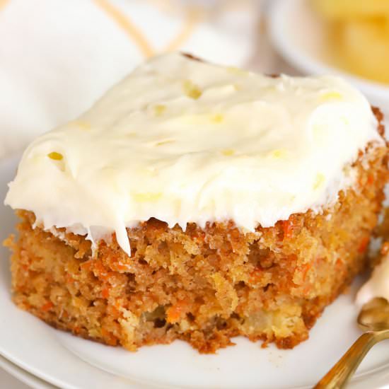 Pineapple Carrot Cake