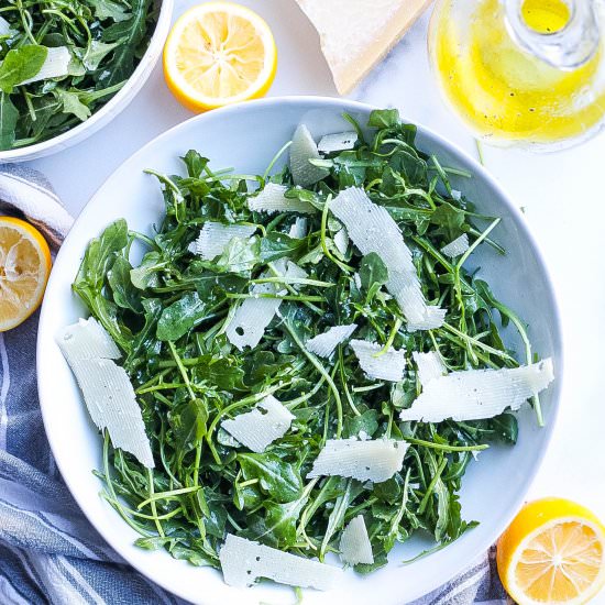 Arugula Parmesan Salad