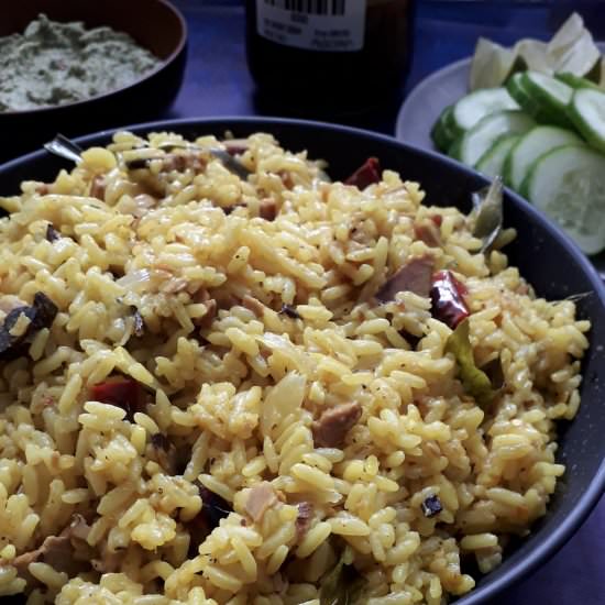 Fish pilaf