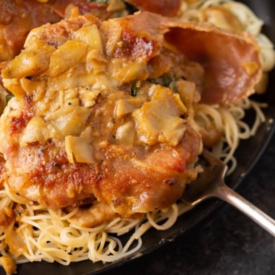 Chicken Saltimbocca