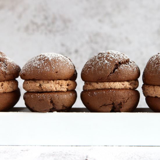 Chocolate Whoopie Pies GF