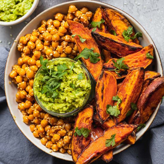 Crispy Sweet Potato Wedges