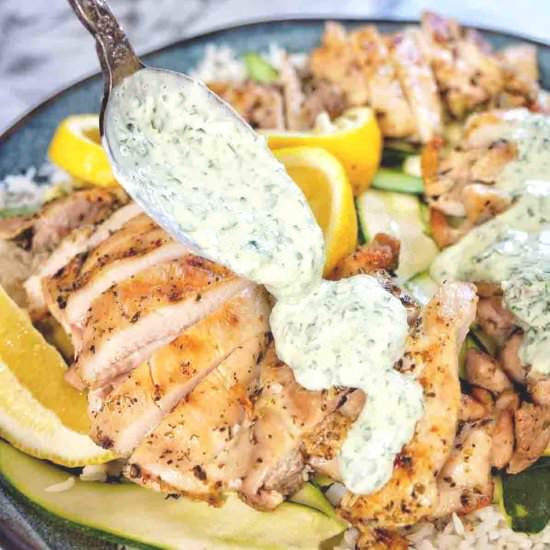 Italian Herb Chicken Thighs