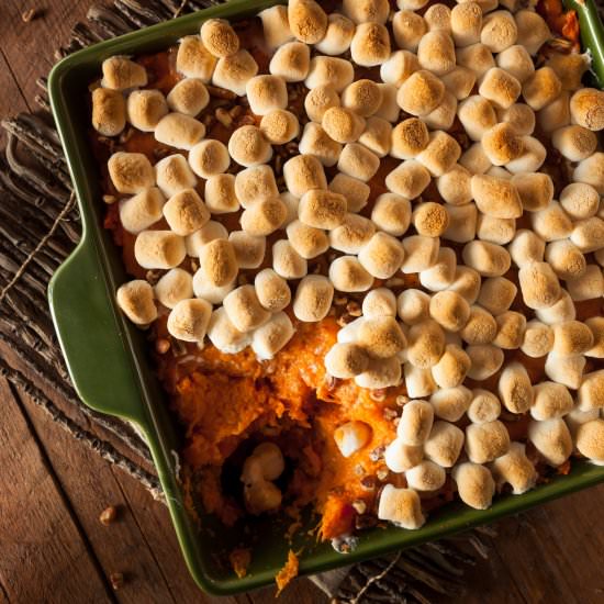 Homemade Sweet Potato Casserole
