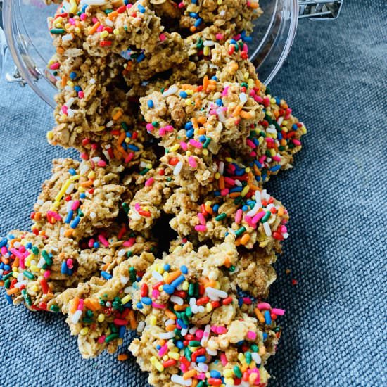 Healthy Cake Batter Granola