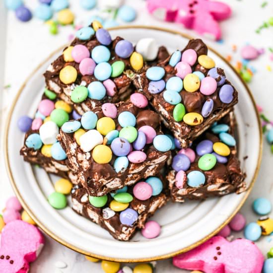 M&M Marshmallow Bars