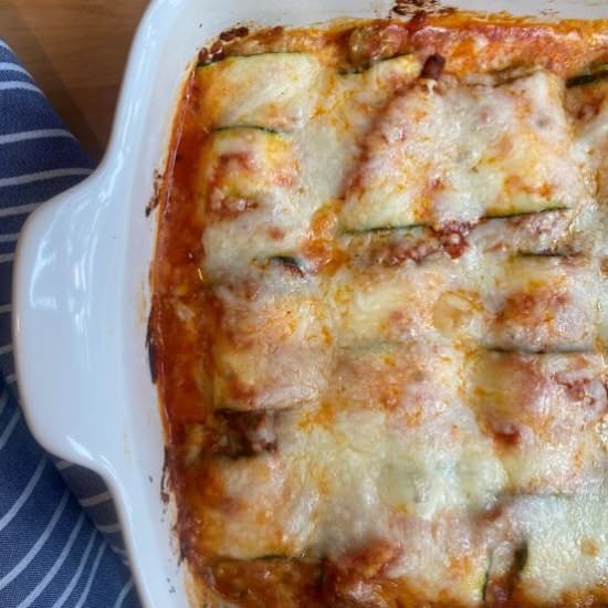 Zucchini Lasagna Rolls