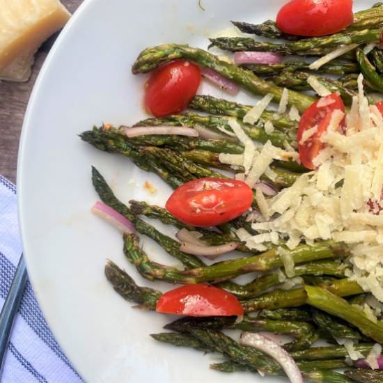 Roasted Asparagus Salad