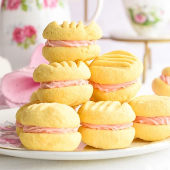 Custard Sandwich Cookies Recipe