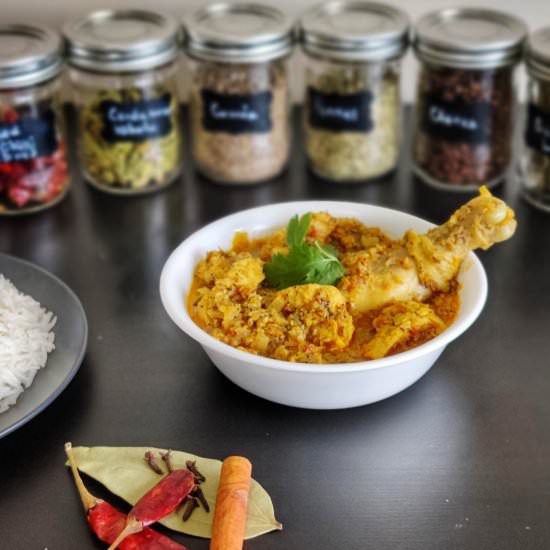 Easy Chettinad Chicken Recipe