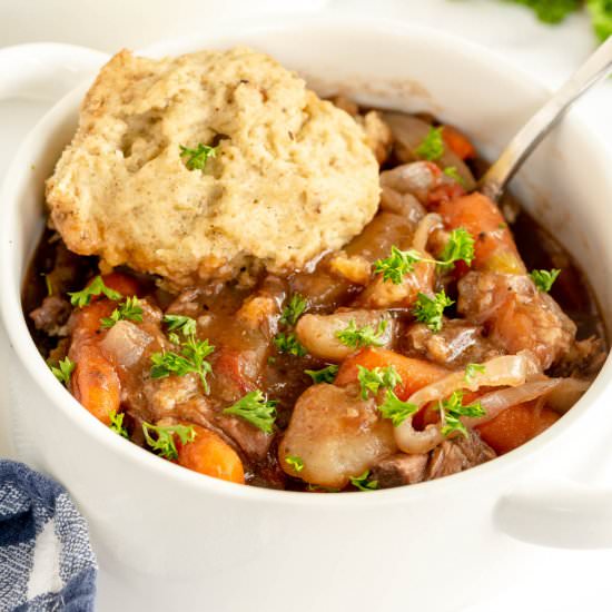 Beef Stew with Dumplings