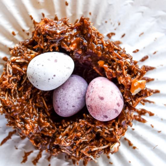 Easter Nest Cakes