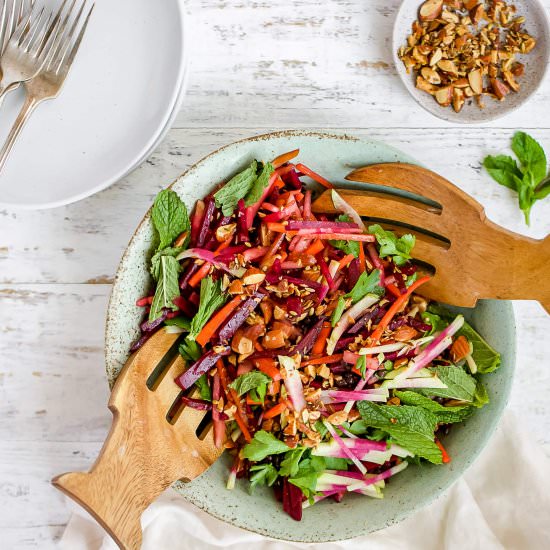 Raw Beet Salad