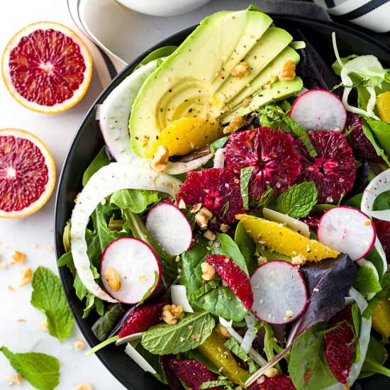 Fennel Salad with Blood Oranges