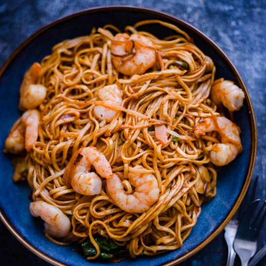 Prawn Chow Mein