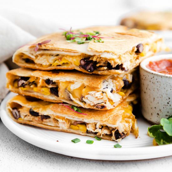 Sheet Pan Quesadillas