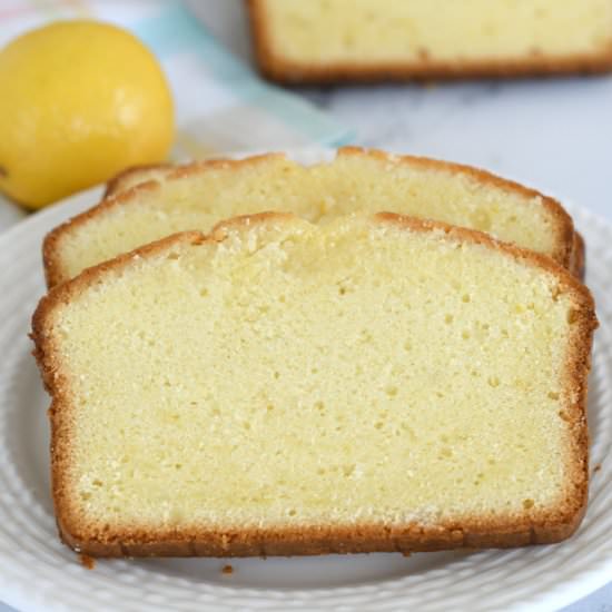 Triple Lemon Yogurt Pound Cake