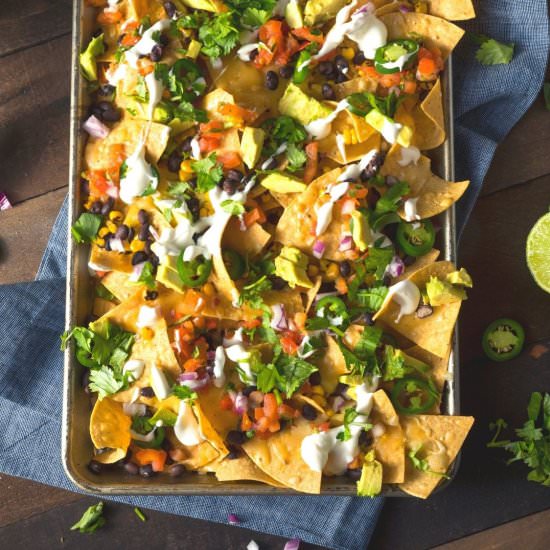 The BEST Air Fryer Nachos