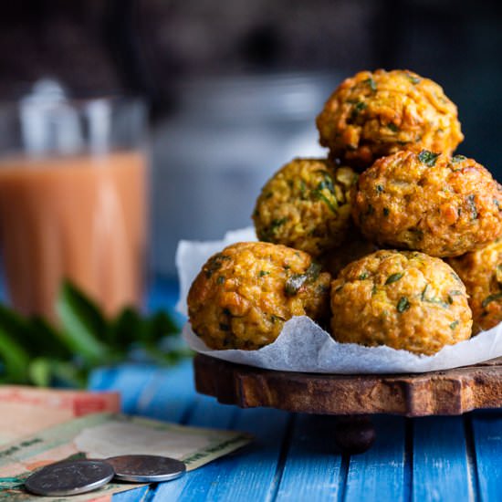 Recipe for ulli vada | Savala Vada