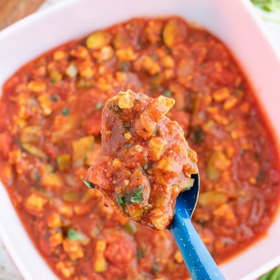 Vegetarian Spaghetti Sauce