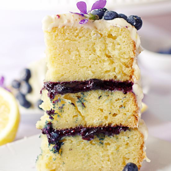 Blueberry Lemon Cake