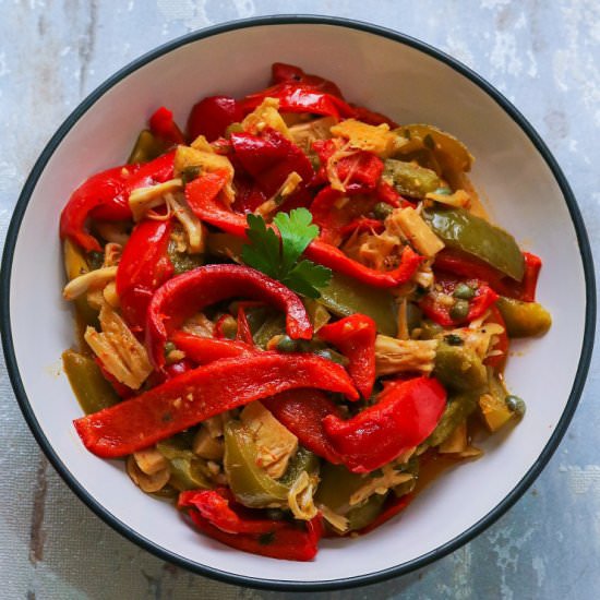 Bell Pepper & Jackfruit Peperonata
