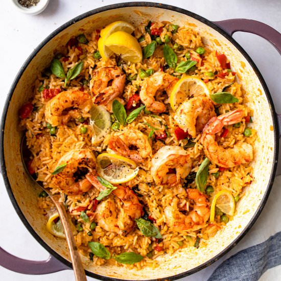 30 Minute Prawn Rice
