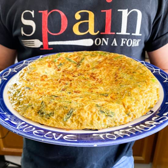 Spanish Asparagus Tortilla