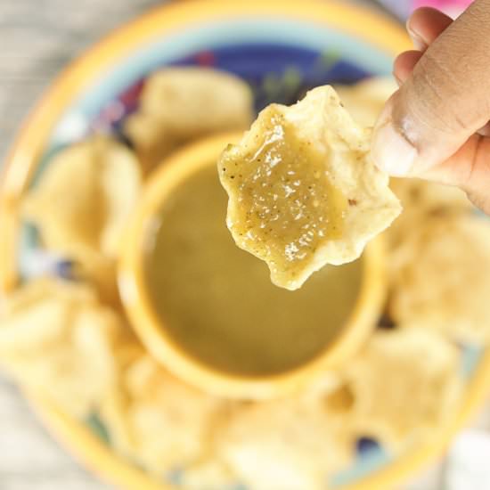 Salsa Verde – Tomatillo Salsa