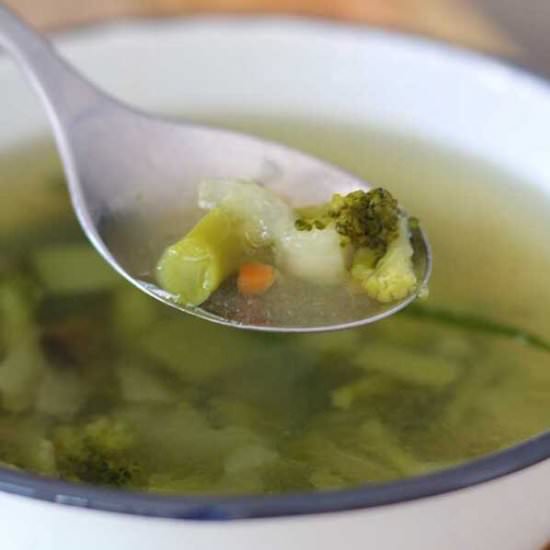 Clear Broccoli Soup