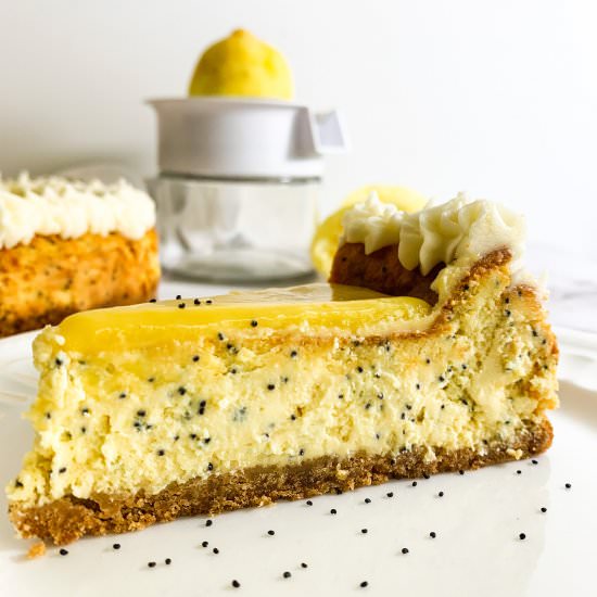 Lemon Poppyseed Cheesecake