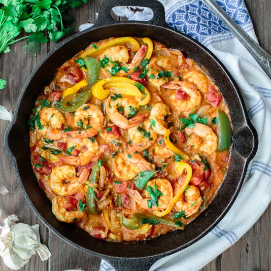 EASY Mediterranean Shrimp