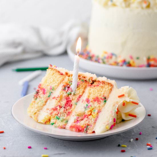 Funfetti Layer Cake