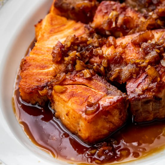 Soy Sauce Salmon
