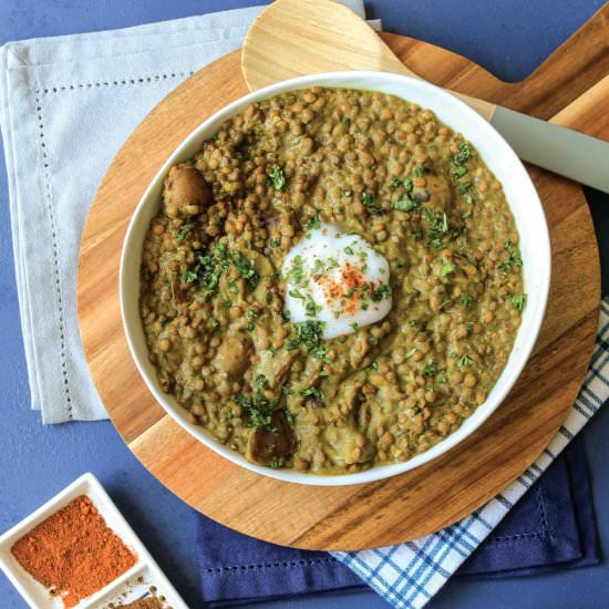 Simple Instant Pot Lentil Curry