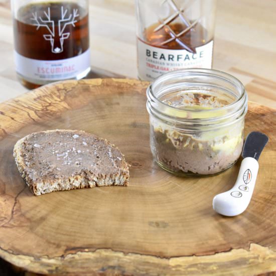 Maple Whisky Venison Liver Pâté