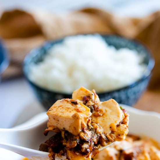Vegan Mapo Tofu