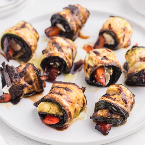 Grilled Zucchini Roll-ups