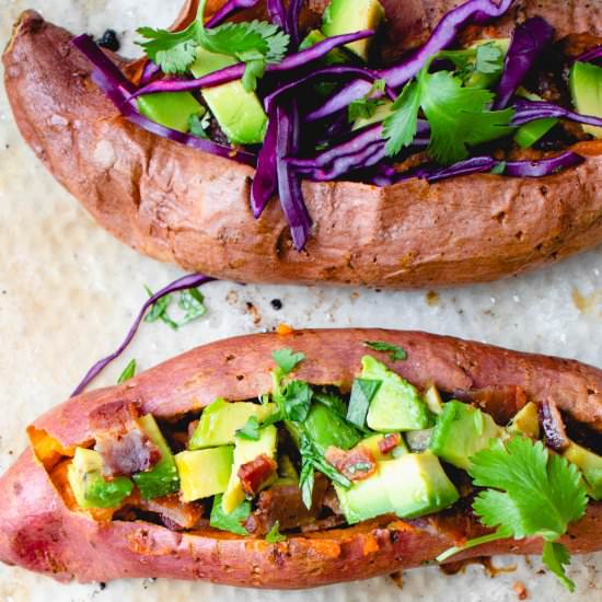 Stuffed Sweet Potatoes