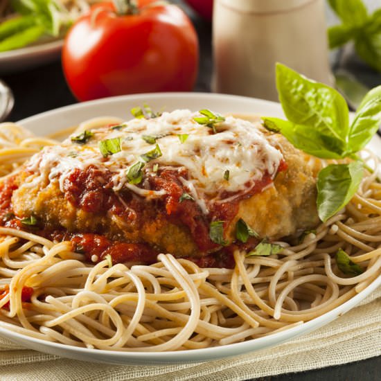 Air Fryer Chicken Parmesan
